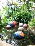 Chihuly floating orbs