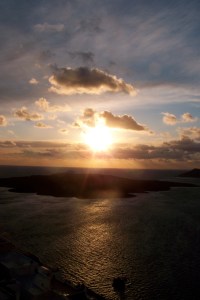 Santorini sunset