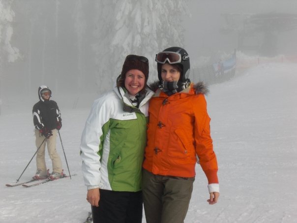 Snowboarding at Hochficht
