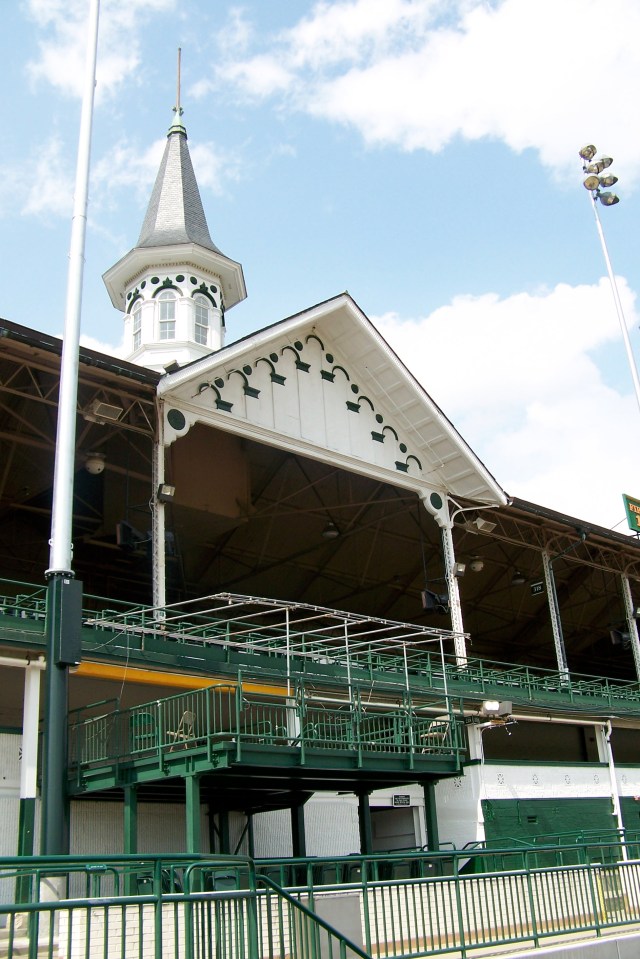 The grandstand