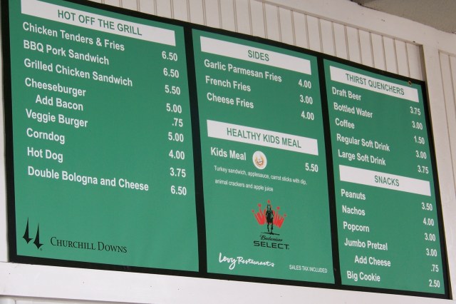 Food stands