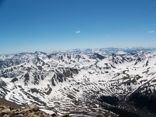 Colorado Rockies from Mount Elbert