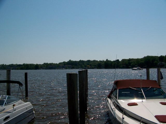 Kalamazoo River in Saugatuck