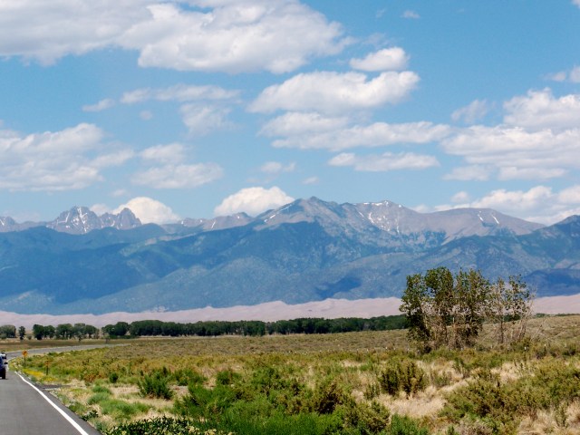 The dunes are visibile!