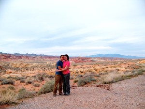 Rainbow desert