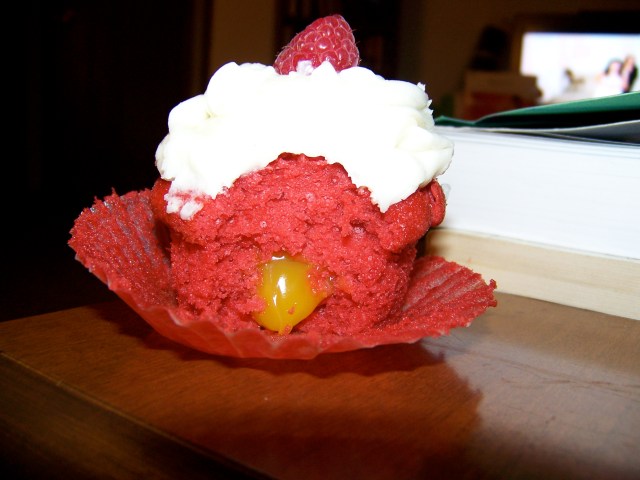 Red velvet raspberry