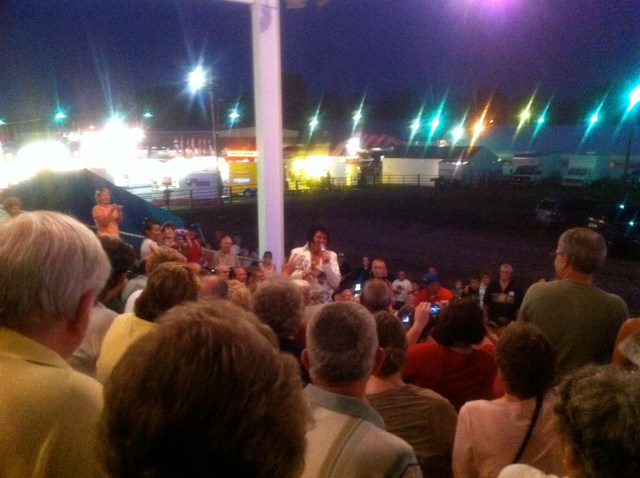 Elvis in the audience
