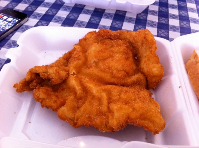 Cleveland Labor Day Oktoberfest schnitzel