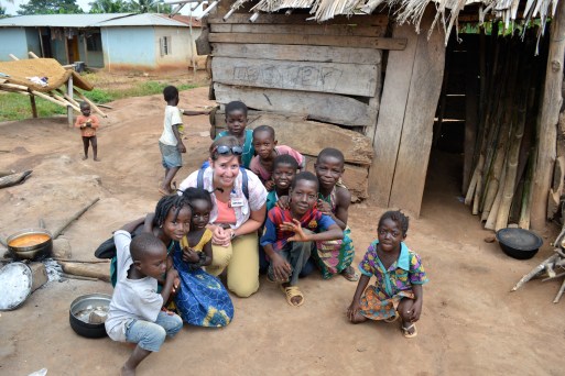 As an "obroni" or "white person," I was a magnet for children anywhere I went.
